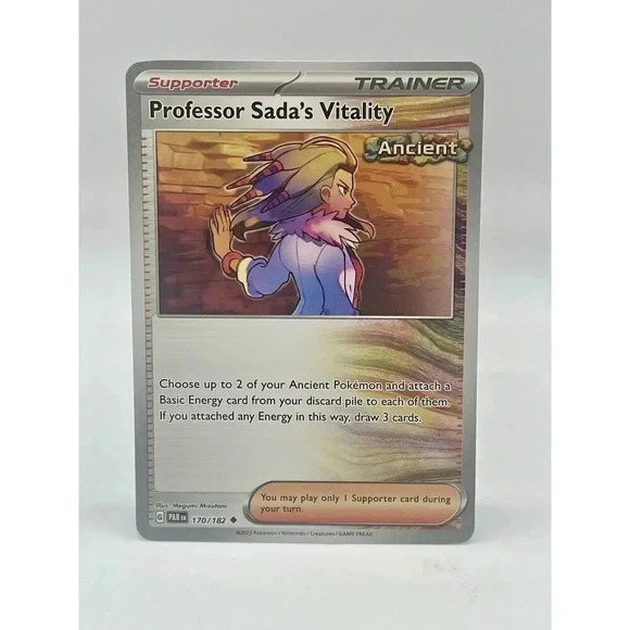 Professor Sada's Vitality‎ 170/182 Paradox Rift Pokemon Non Holo Mint Unplayed - Picture 1 of 6